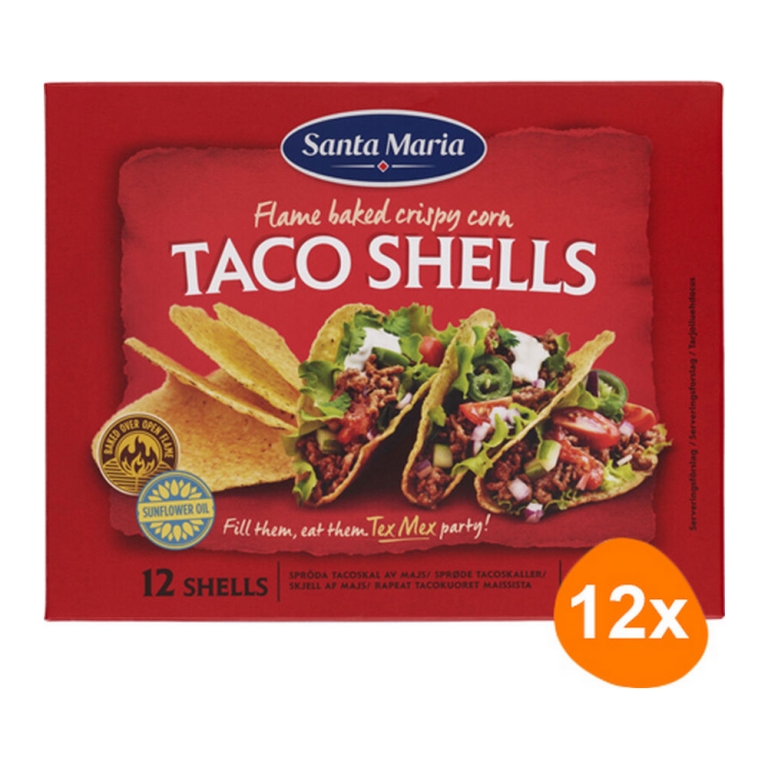 Santa Maria | Taco Shells | 12 x 135 gram
