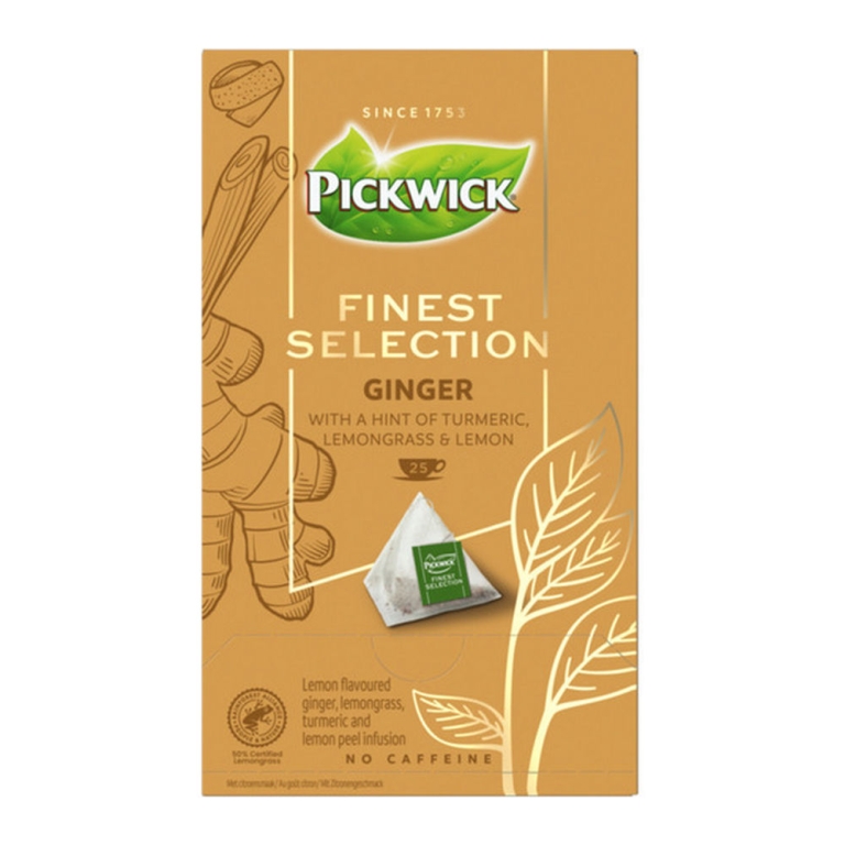 Pickwick | Finest Selection Ginger | 4 x 25 x 2 gram