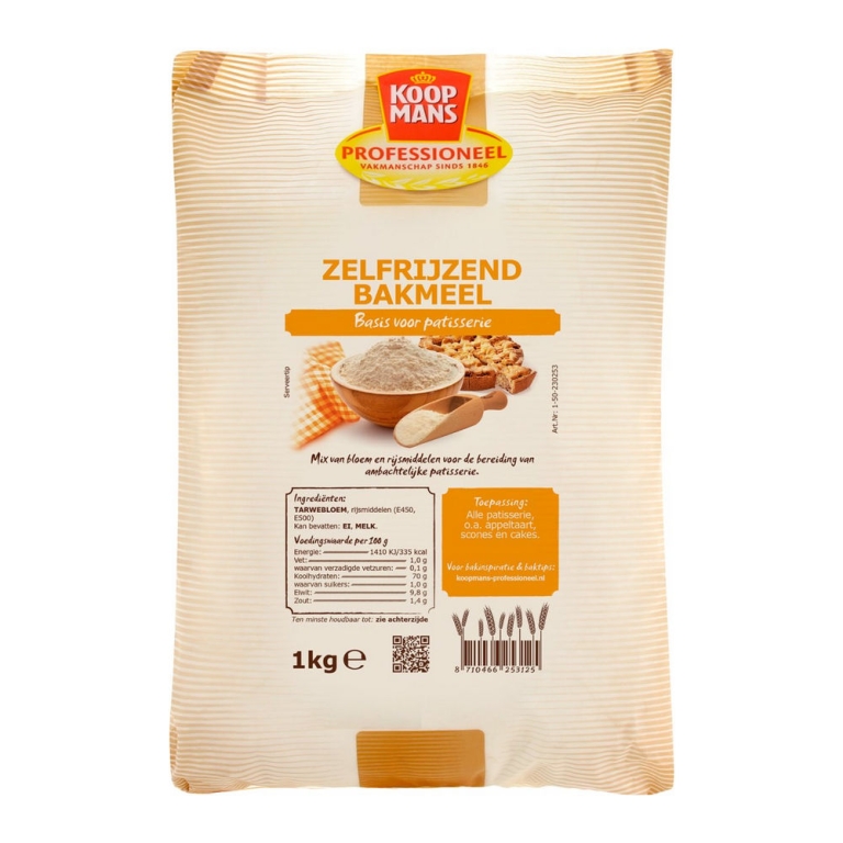 Koopmans | Professioneel Zelfrijzend Bakmeel | 1000 gram