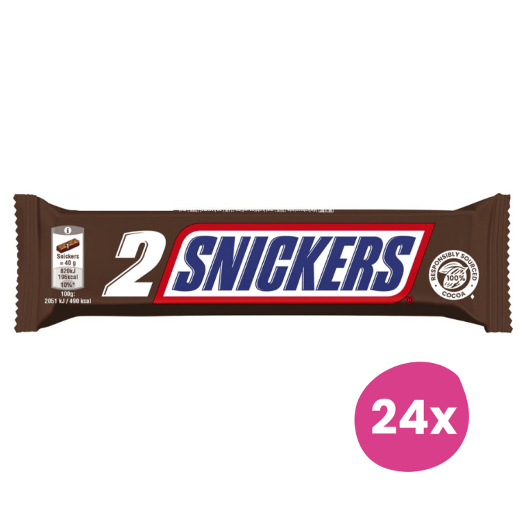 Snickers | 2-pack | 24 x 80 gram