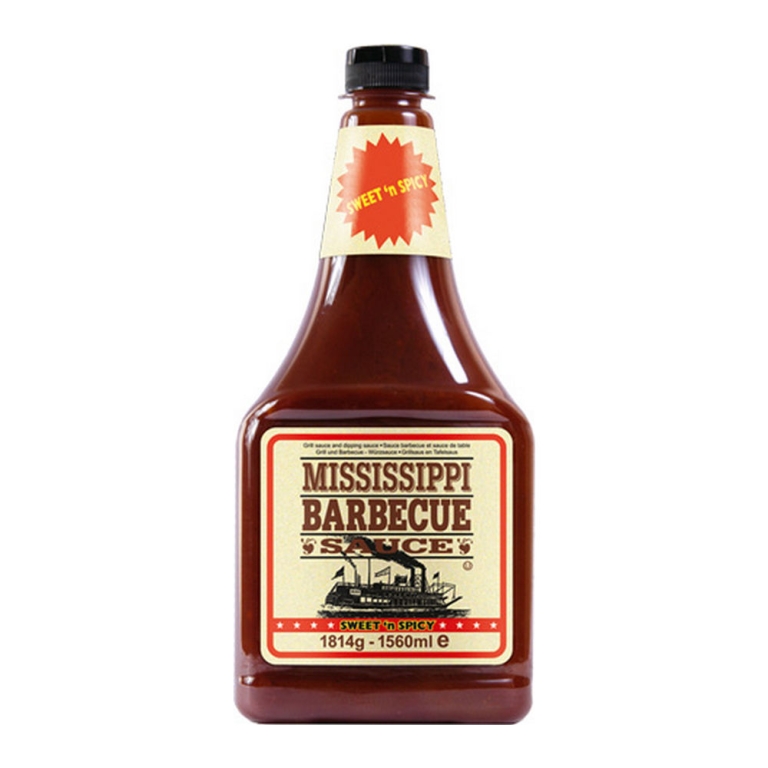 Mississippi | Barbecue Saus Sweet 'n Spicy | 1560 ml