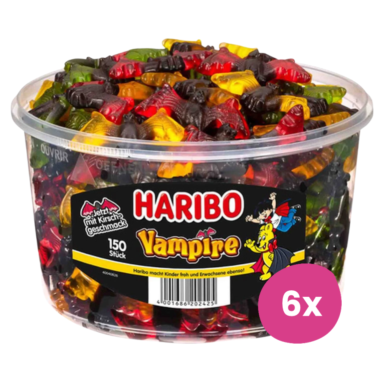 Haribo | Vampire (D) | 6 x 1200 gram