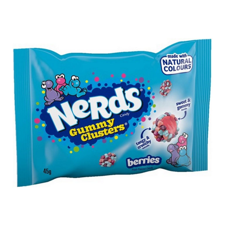 Nerds | Gummy Clusters Berries | 20 x 45 gram