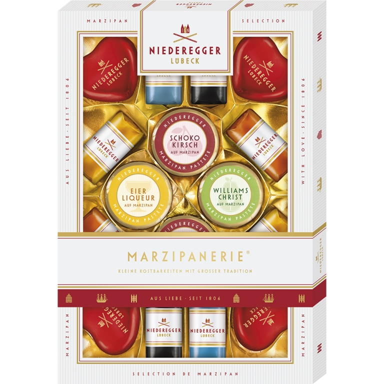 Niederegger | Marzipanerie Gesorteerd | 5 x 206 gram