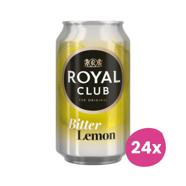 Royal Club Bitter Lemon | Blik 24 x 33 cl