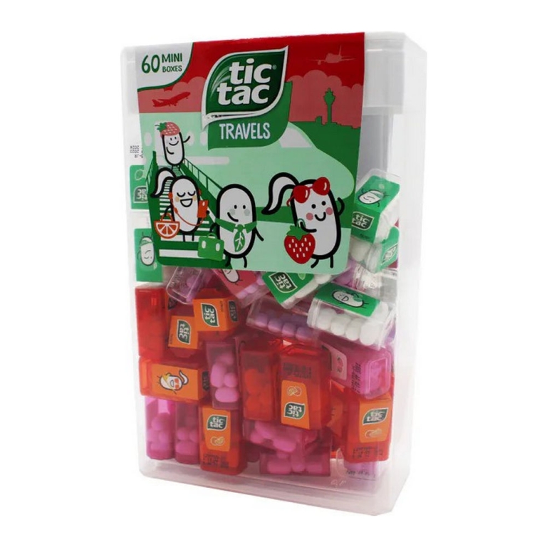 Tic Tac | Lilliput Erdbeere Travel-box | 16 x 228 gram