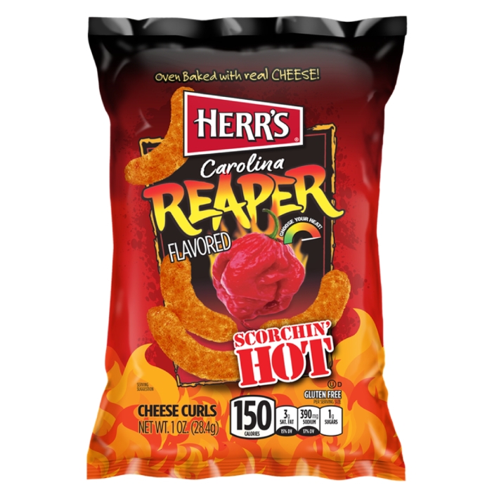 Herr's | Carolina Reaper | 42 x 28,4 gram