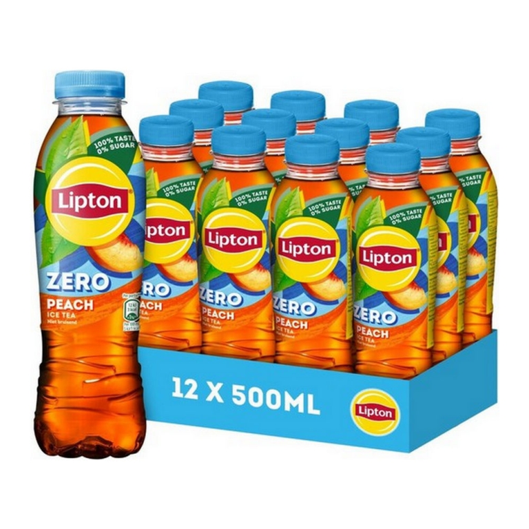 Lipton | Ice Tea Peach Zero PET | 12 x 0,5 liter