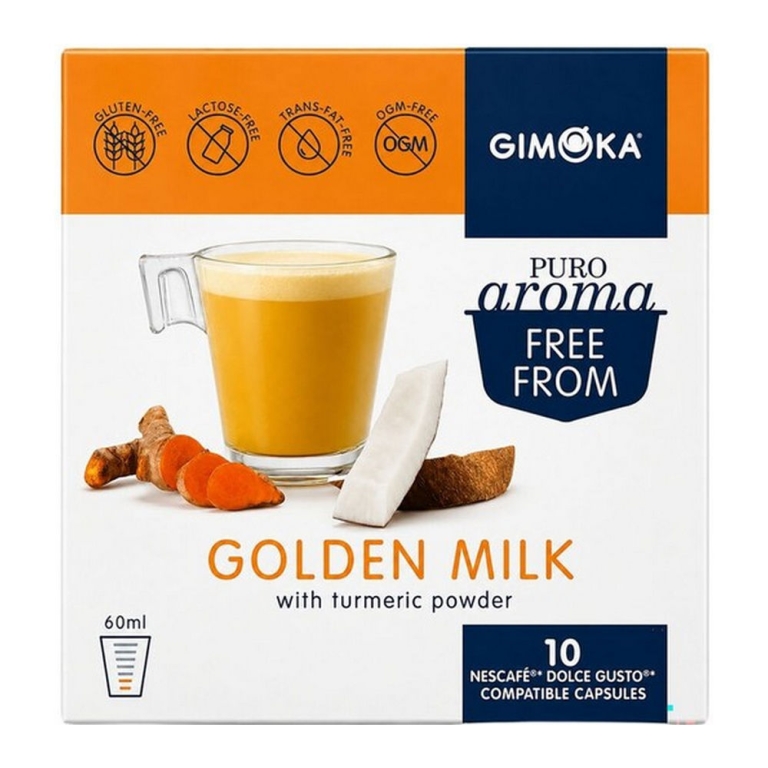 Gimoka | Dolce Gusto Kurkuma Latte | 3 x 10 cups