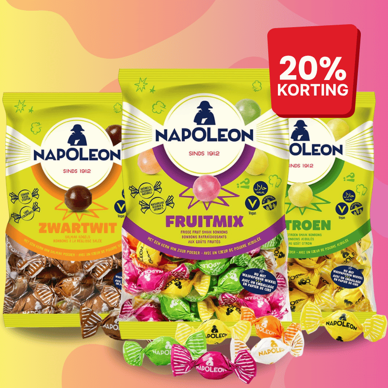 Vier smaken, één echte Napoleon