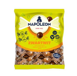 Napoleon | Zwartwit | Salmiak Kogels | 1 kg