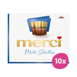 Merci | Finest Selection Melkchocolade | 10 x 250 gram