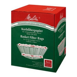 Melitta korffilters 250 mm 250 stuks