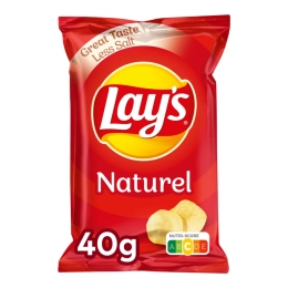 Lay's | Naturel | 20 x 40 gram