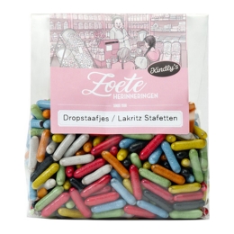 Kindly's | Dropstaafjes | 8 x 350 gram