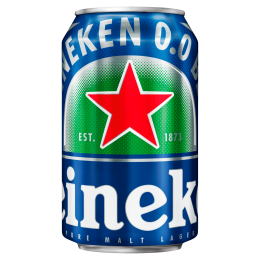 Heineken | 0.0% Alcoholvrij | Blik 24 x 33 cl