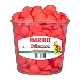 Haribo | Schuim aardbeien | 150 stuks