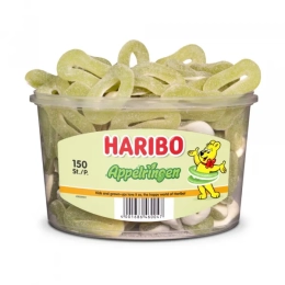 Haribo | Appelringen | 150 stuks