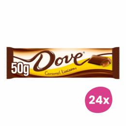 Dove | Caramel | Doos 24 repen