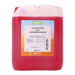 Corvo | Slush Siroop | Aardbei | 5 liter