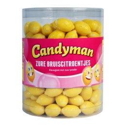 Candyman | Zure bruis citroentjes | 200 stuks