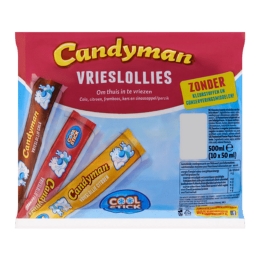 Candyman | Vrieslollies | 20 x 10 x 50 ml
