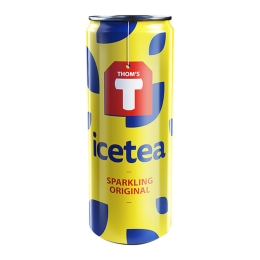 Thom's T | Icetea Sparkling Original | Blik | 24 x 25 cl