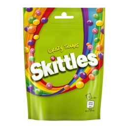 Skittles | Crazy Sours Stazak | 15 x 152 gram
