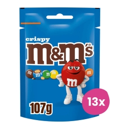M&M's | Crispy Zak | 13 x 107 gram