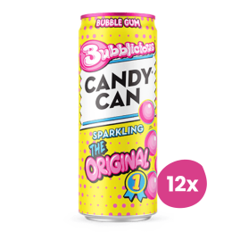 Candy Can | Bubblicious The Original Blik | 12 x 33 cl