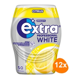 Wrigley's | Extra Prof White Citrus | 12 x 50 stuks