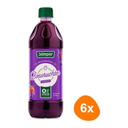 Slimpie | Siroop Bosvruchten | 6 x 650 ml