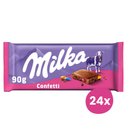 Milka | Confetti | 24 x 90 gram