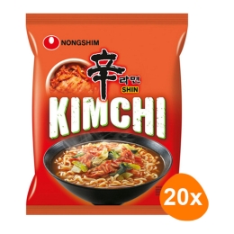 Nongshim | Instant Noedels Shin Kimchi | 20 stuks