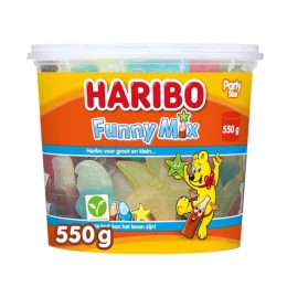 Haribo | Funny Mix Silo | 12 x 550 gram