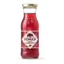 Schulp | Ambachtelijke Appel- & Cranberrysap | 15 x 0.2 liter