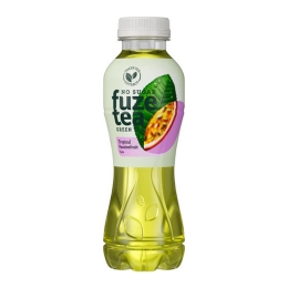 Fuze Tea | Green Trop. Pass. No Sugar PET | 6 x 0,4 liter