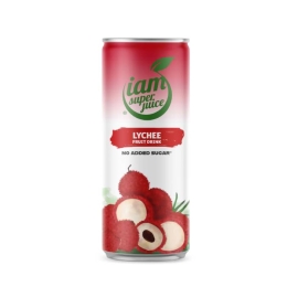 I Am Superjuice | Lychee | 12 x 330 ml
