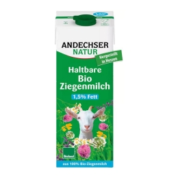 Andechser Natur | Bio H-ziegenmilch 1,5% | 12 x 1 liter