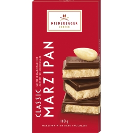 Niederegger | Marsepein Pure Chocolade | 10 x 110 gram