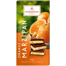 Niederegger | Marsepein Sinaasappel | 10 x 110 gram