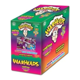 Warheads | Super Sour | Bubblegum Pops | Doos 100 lollies