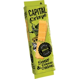 Capital Crisps | Berlin Sour Cream & Onion | 20 x 75 gram