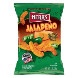 Herr's | Jalapeno Curls | 42 x 28,4 gram