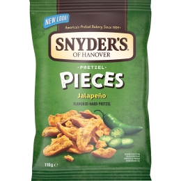 Snyder's of Hanover | Soh Jalapeño Pretzel Pieces | 10 x 110 gram