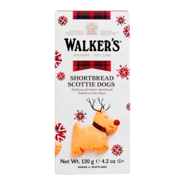 Walker's | Festive Scottie Dogs Doos | 12 x 120 gram