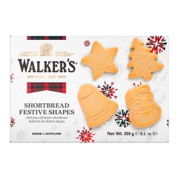 Walker's | Festive Shapes Doos | 12 x 260 gram