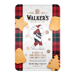 Walker's | Festive Shapes Santa Blik | 6 x 250 gram
