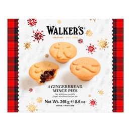 Walker's | Mince Pies Gingerbread Doos | 12 x 245 gram