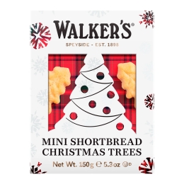 Walker's | Mini Shortbread Christmas Tree | 10 x 150 gram